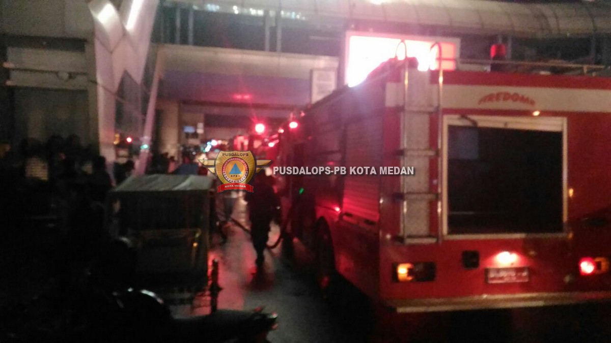 RUKO TERBAKAR DI JALAN GATOT SUBROTO